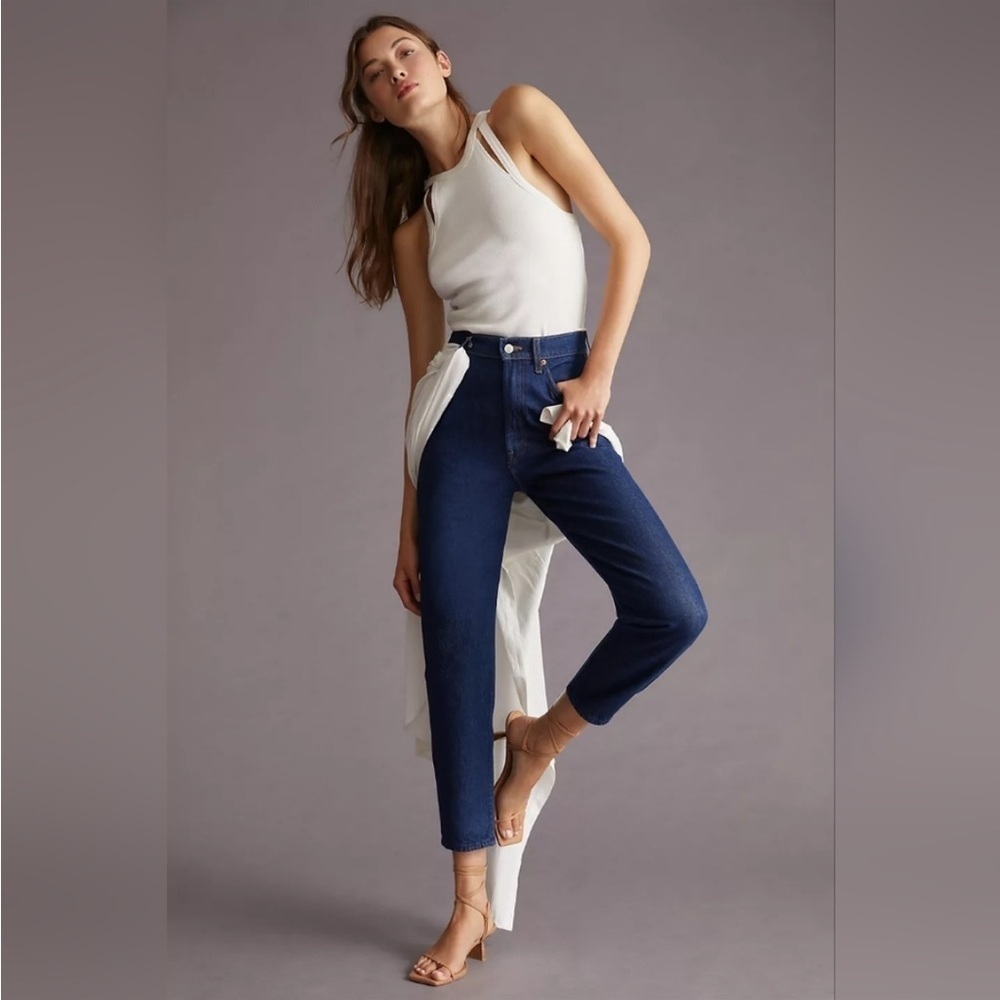 NWT MOTHER Snacks Twizzy Ankle Jeans Size 32